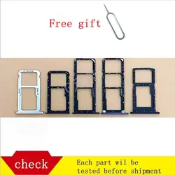 High-Quality SIM Card and Micro SD Card Tray Holder Adapter - Perfect Fit Replacement (6X Silver)