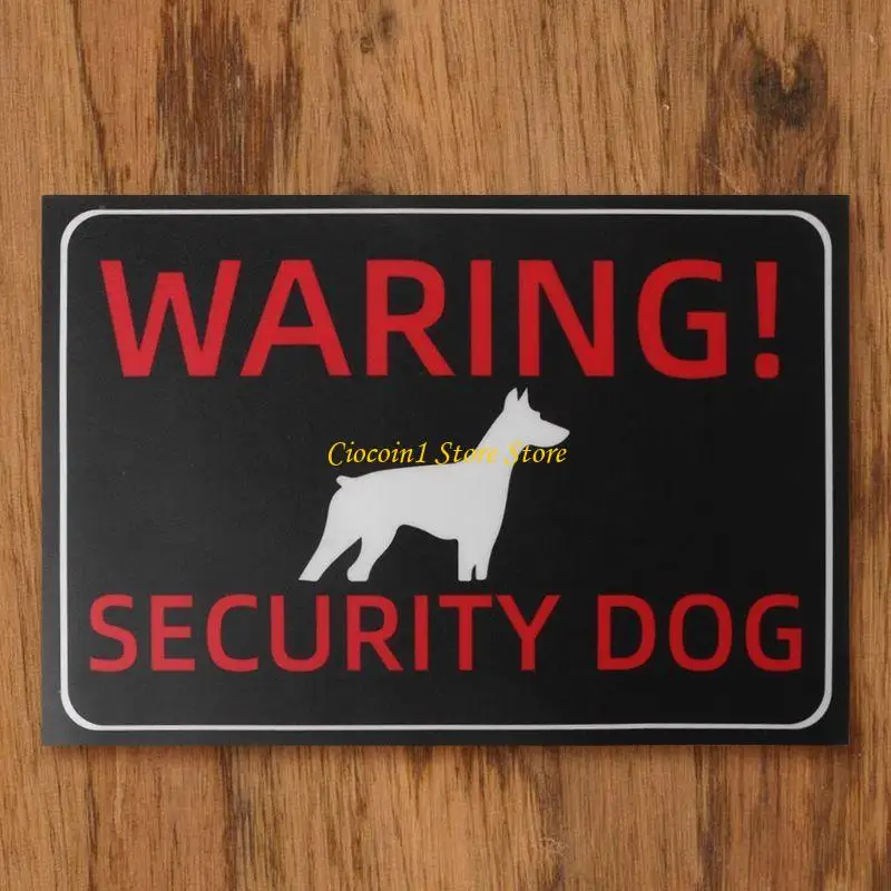 A3PC Warnschild „Vorsicht vor Hunden“, 11,8 x 7,8 Zoll, Schild „Vorsicht vor Hunden“, wasserbeständig, Schild „Vorsicht vor für – Detail 10