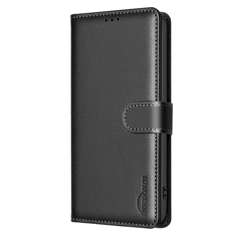 For Motorola Moto E13 Case Classic Leather Case on For Motorola Moto E13 Phone Cases MotoE13 E 13 E14 RFID Blocking Wallet Cover 2