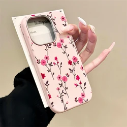 Elegant Pink Rose Shockproof Phone Case - Cute & Durable Design - Galaxy S23 Ultra (FE - T2116)