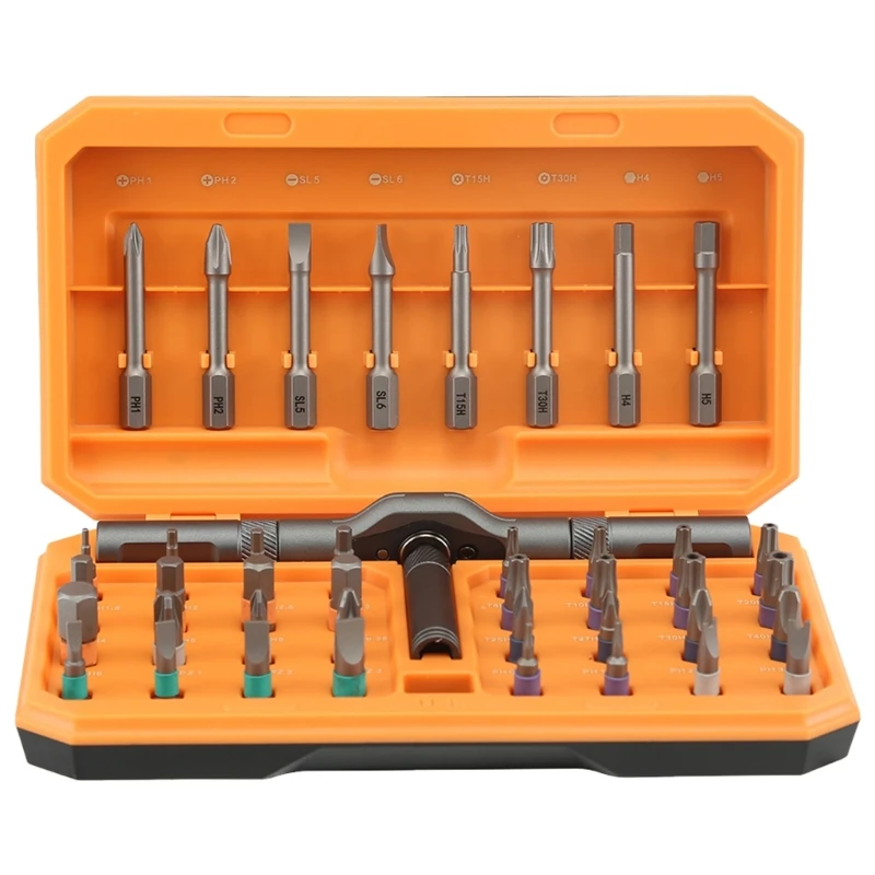 Ratchet Screwdriver Set 42 in 1 Screwdriver Bit H4GE