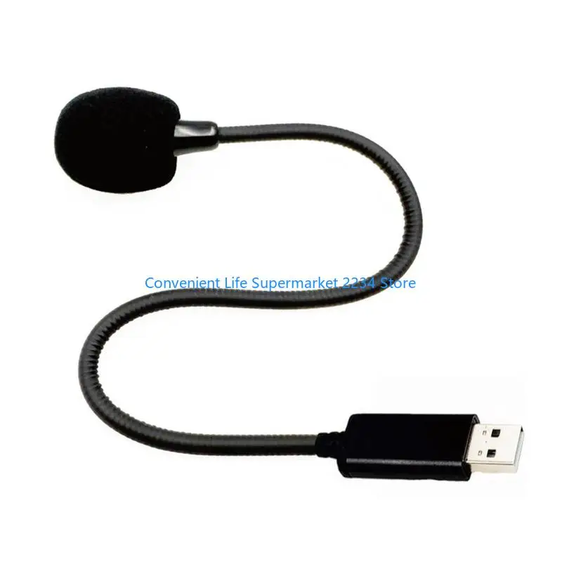 회의용 USB/Type C 컴퓨터 마이크, 팟캐스트용 360 구즈넥 포함 노트북 ..