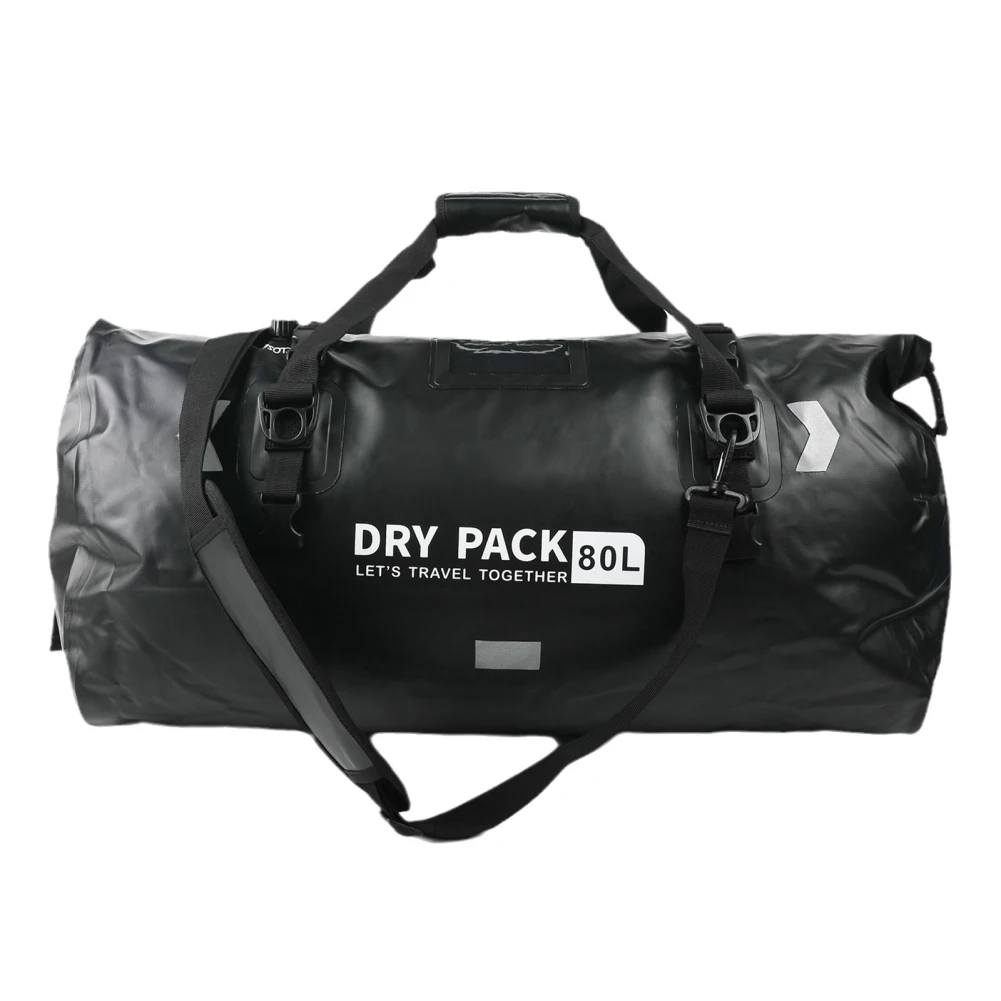 

Waterproof Duffel Bag With Strap Safe Reflective Saddle Dry Luggage Bag Professional Outdoor Accessories (50L)