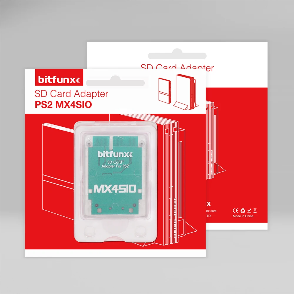 BitFunx MX4SIO SIO2SD TF/SD Card Adapter Program Game Card