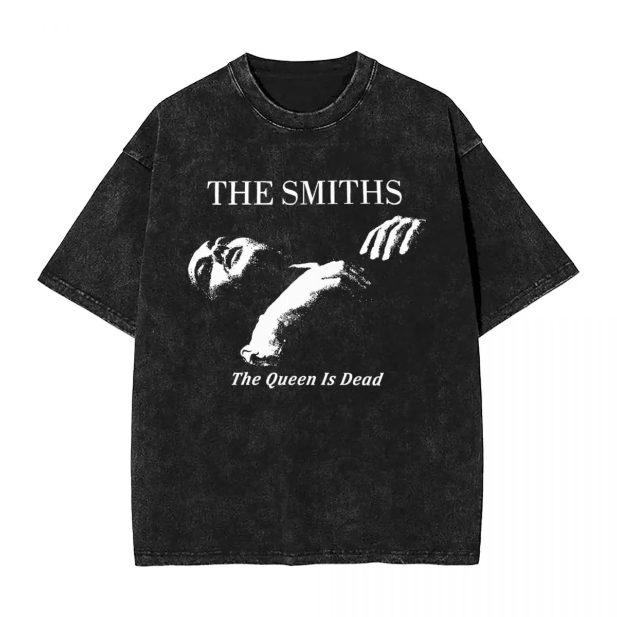 Футболка женская/мужская оверсайз из 100% хлопка, с принтом