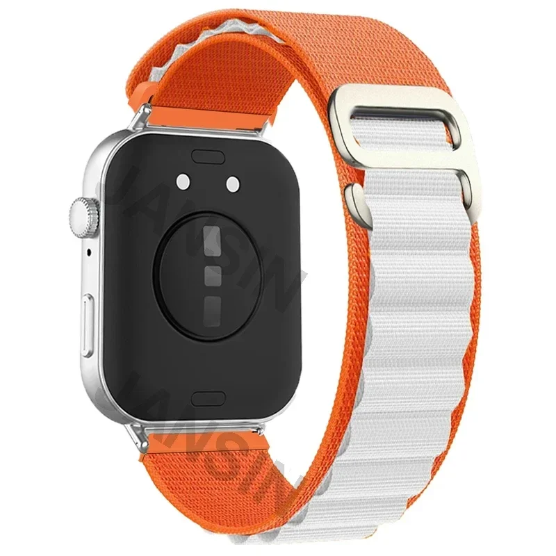 Premium Nylon Alpine Loop Bracelet Watchband - Sport Band Correa