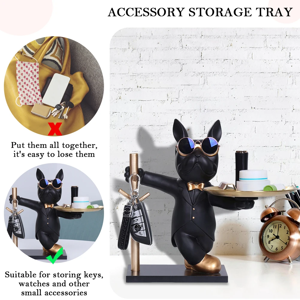 Bulldog Resin Table Sculpture 4