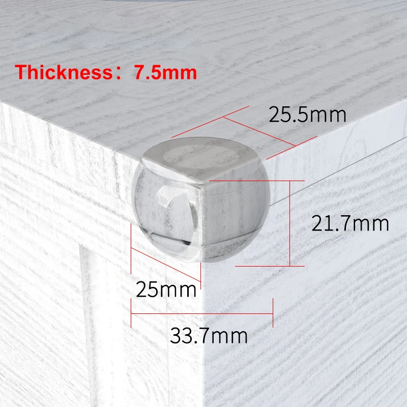 1-teiliger Eckenschutz für Babys, Protektoren, Möbeleckenschutz und Kantensicherheitsstoßstangen – babysicheres Stoßstangenkissen