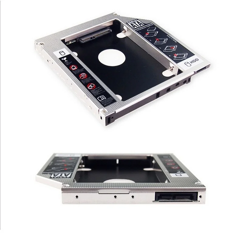 Enhanced Aluminum HDD/SSD Caddy & Enclosure Adapter