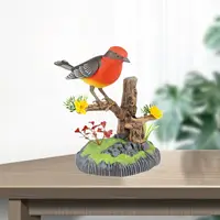 Simulated Chirping Bird Voice Activated Singing Sounds Toys Gift Present 2