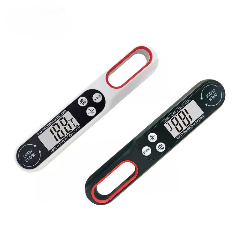 Retroilluminazione Digitale Termometro Per Alimenti Pieghevole Cucina Termometro Sonda Per Barbecue Carne Latte Olio Sensore Di Temperatura Misuratore