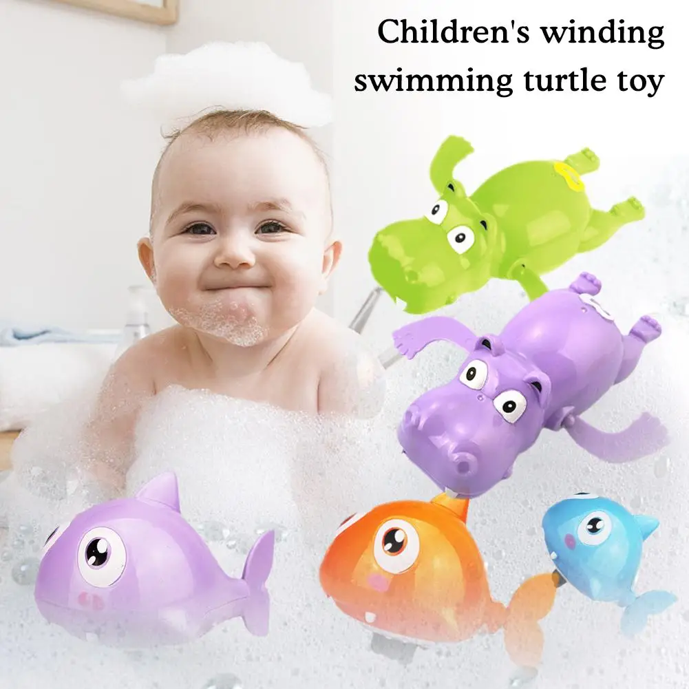 

Baby Bath Toys Kids Swimming Clockwork Dolls Water Playing Animals Toy Shower Water Toys Bathtub Toys Kids Beach Summer Poo D4H6