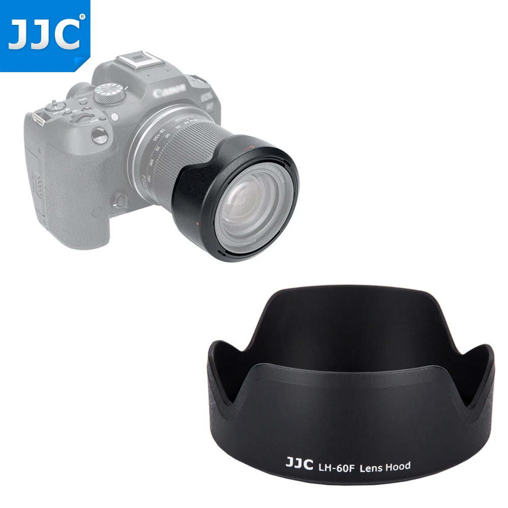 Paraluce Reversibile Di Jjc Per Canon Ef-M 18-150Mm F/3.5-6.3 Is Stm Obiettivo Rf-S 18-150Mm F3.5-6.3 Is Stm Obiettivo Sostituisce Canon Ew-60F