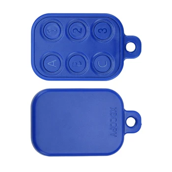 6 in 1 RFID Multiple Keychain Dual Frequency Keyfob Multifunctional Access Control Elevator Copy Card ID IC Erasable 1