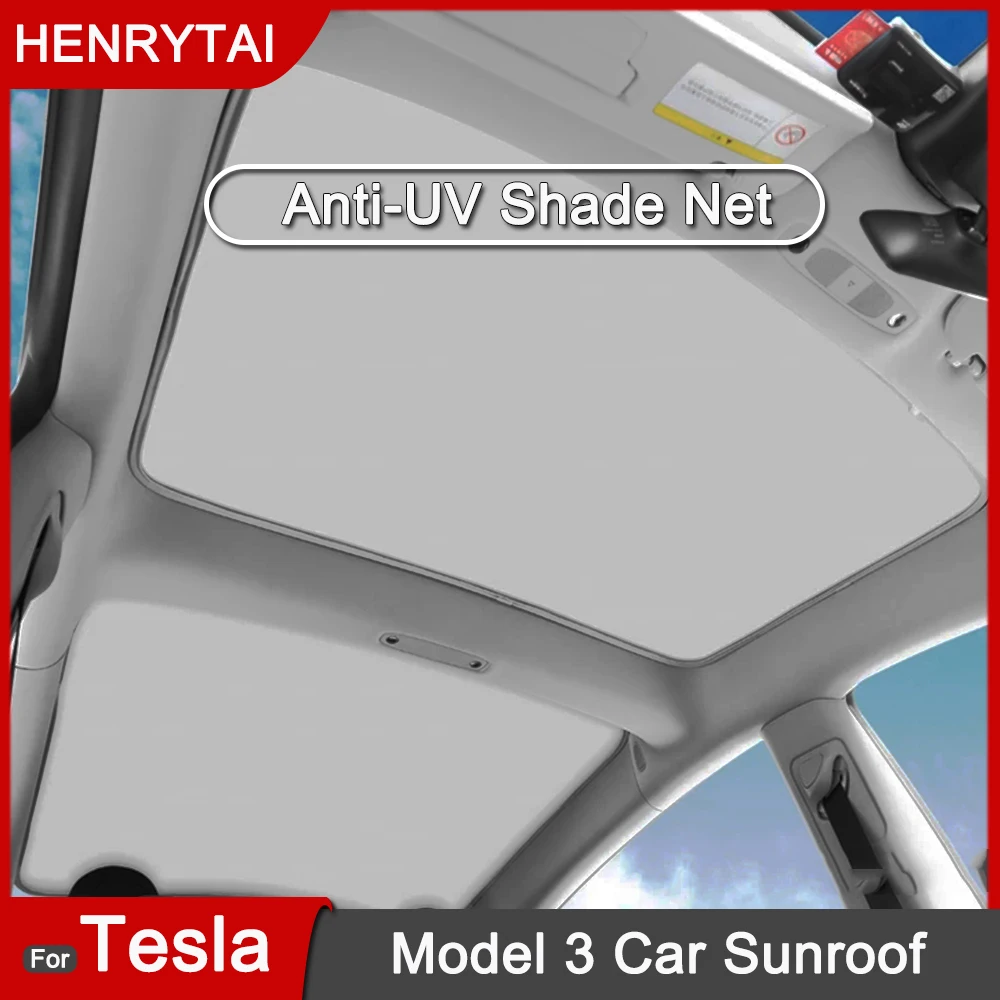 Everything Is Solar Tesla Model 3 Sunroof Shade Accessories Skylight