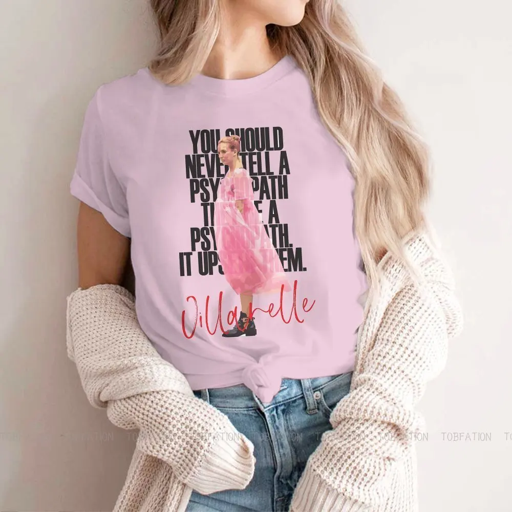 

Psychopath Graphic TShirt Killing Eve Creative Tops 4XL 5XL Comfortable T Shirt Women Tee Unique Gift Clothes