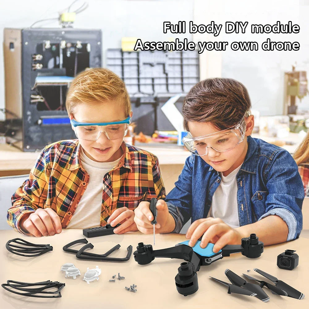 JJRC H108 Insegnamento fai da te Assemblaggio Mini Drone Addestramento interattivo Altitudine fissa Fotografia aerea Drone aereo telecomandato - Image 6
