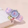 New Fashion Colorful Bow Cartoon Student Children's Watch Quartz Watch For Kids 2