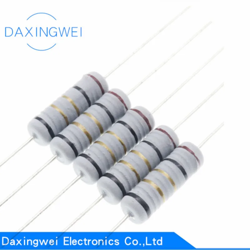 100PCS Wire Fuse Wirewound Resistor Fuse Resistance 1W 0.01 0.02 0.03 0
