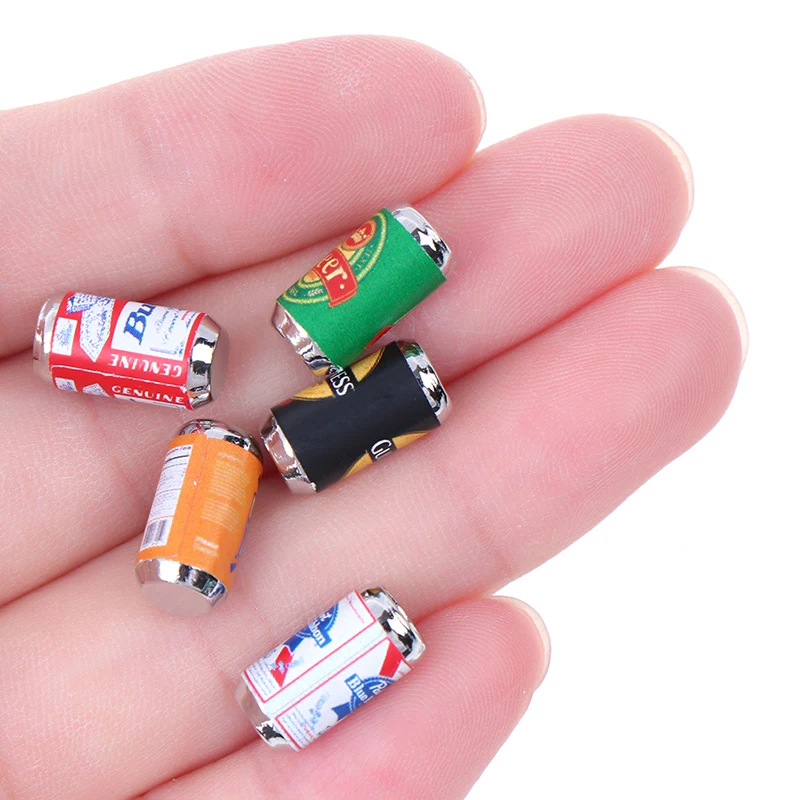 KOMBIUDA 6 Stuks Miniatuur Bierflesjes Realistisch Mini
