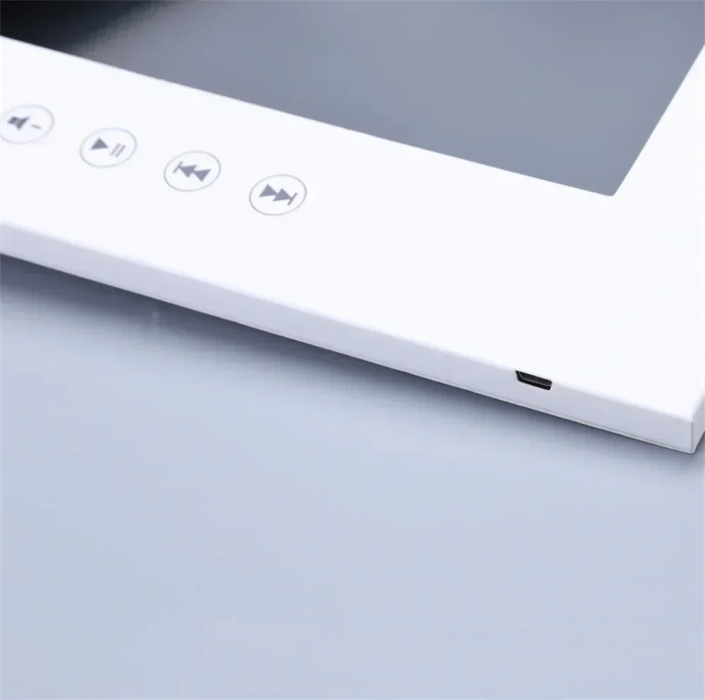 7 inches Birthday Video Book Card 4GB Lcd Invitation Gift Music Greeting Card Upload Videos Photos Wedding Invite Digital frame