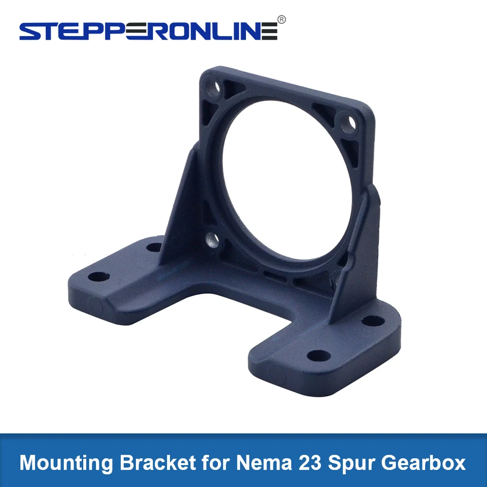 Staffa Motore NEMA 17 53x50x51 Mm Nera Supporto Motore NEMA 17 Sourcing Map - Staffa In Ferro 53x50x51 Mm Per Motori Passo-Passo 42 Mm Accessorio Stampante 3D - Foto 7