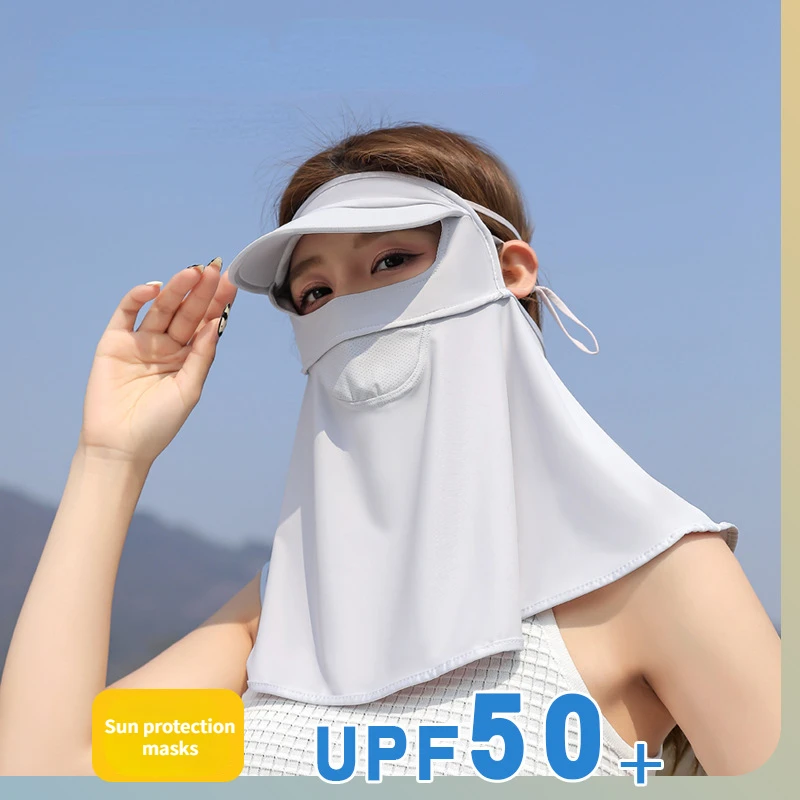 Sun Hats Neck Protection Sun Protection Mask Women Sun Protection UV