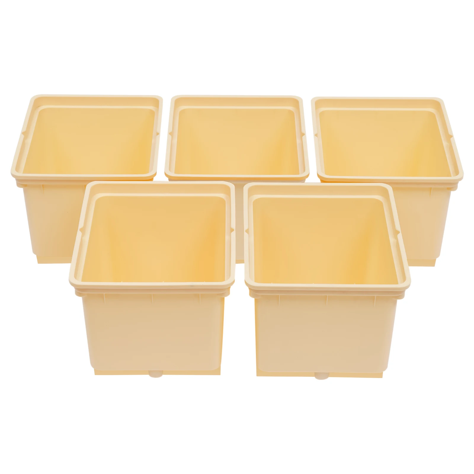 Garten-Hydrokultur-Eimer-Set mit 5 Eimern und 4 Netzbechern und Wasserpumpe 300 l/79,25 Gallonen/H zum Anbau von Gemüse, Obst und Blumen – Detail 6