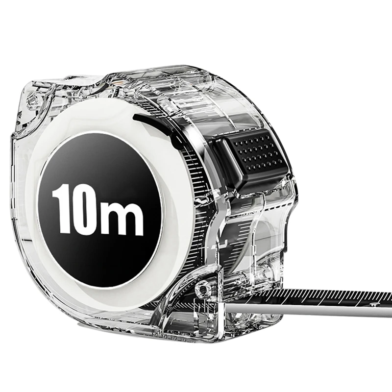 

Измерительная рулетка GTBL 10 м, высокоточная прочная цифровая рулетка, измерительная линейка, Водонепроницаемые Инструменты для деревообработки