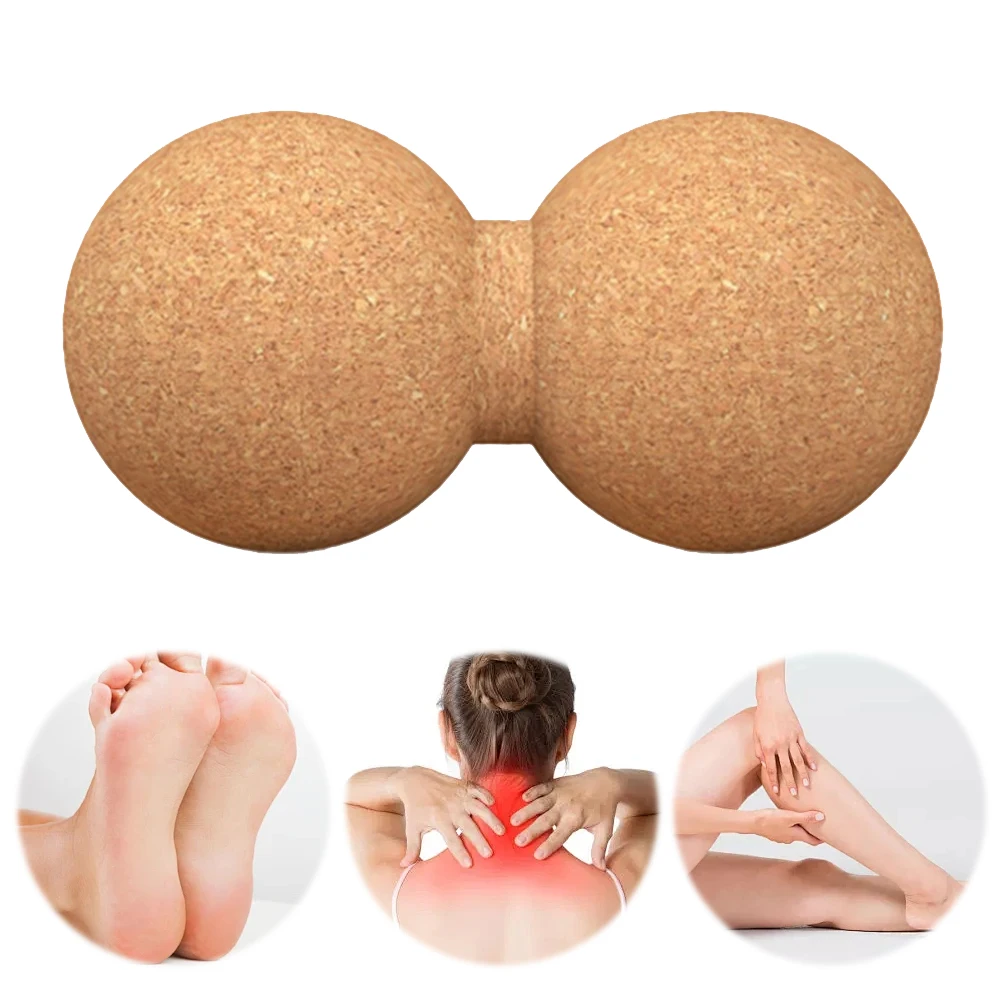 Cork Massage Ball Yoga Therapy Ball Therapy Myofascial for Myofascial Release for Rigger Point
