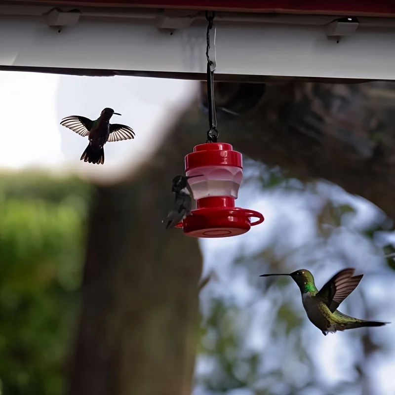 Bird Feeder Bird feeder with 8 hanging feeding ports Detachable Hummingbird feeder Suitable For Outdoor Garden And Courtyard