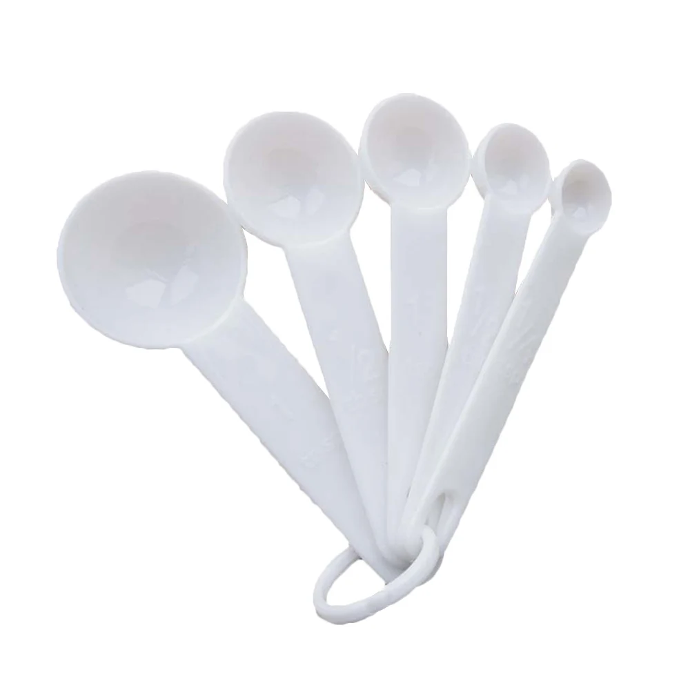 2/5Pcs Multifunctional Plastic Flour Spoon Ice Measuring Scoop Baking  Kitchen Ts