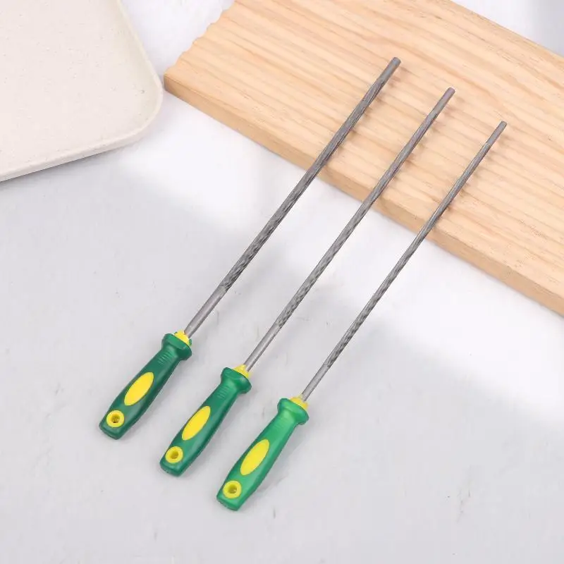 4.0mm 4.8mm 5.5mm Round High Carbon Steel Saw Chain Files Kit Chain Saw ...