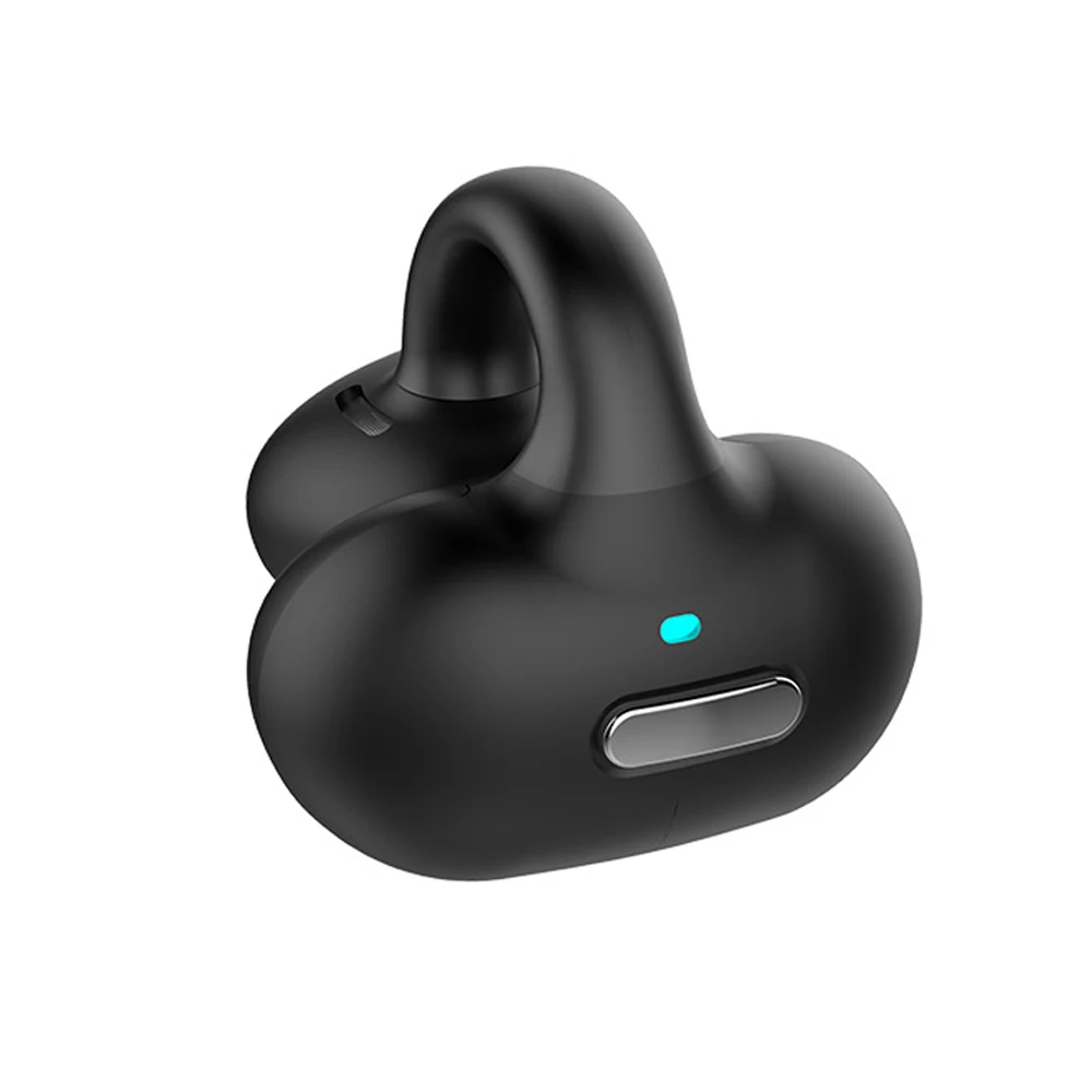 Ear Clip S9 Bluetooth-Compatible Headphones Noise reduction Headphone HIFI Long Battery Life Earphone Waterproof Sports Earphone