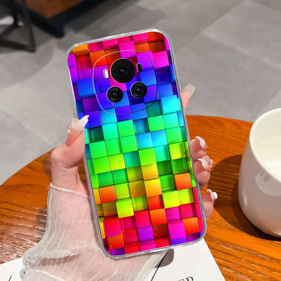Creative Soft TPU Clear Silicone Anti-Drop Back Cover