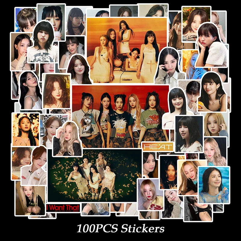 105pcs/set Kpop GIDLE INEVER DIE Stickers Album Lomo Cards (G)I-DLE Girls I Burn Photo Card Minnie Postcard Stickers Fans Gift