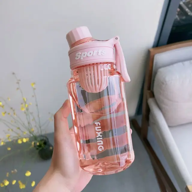 750/1000ml Reusable Water Bottle with Tea Infuser High-Capacity BPA Free Leak-Proof Design for Travel OutdoorSports  & Car Use 6