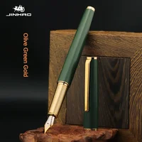 Jinhao 95 Fountain Pen Luxury Retro Design Elegant Material Clip M/F/EF Fine Nib Writing Pens Stationery Office Supplies PK 9019 2