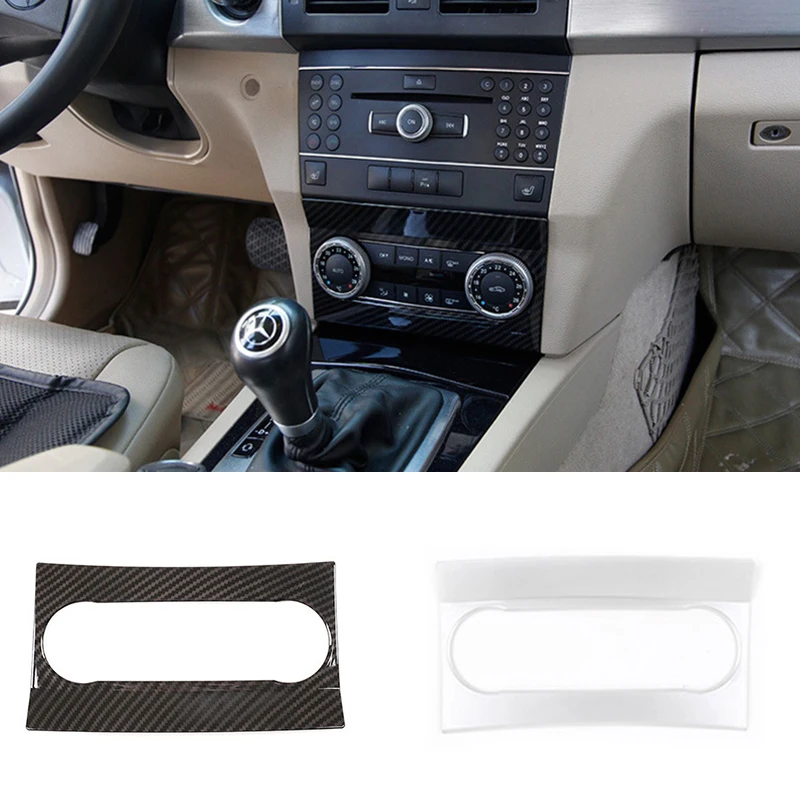 

For Mercedes-Benz GLK Class X204 10-12 Front Center Control Air Conditioner A/C Adjust Panel Trim Cover Car Interior Accessories