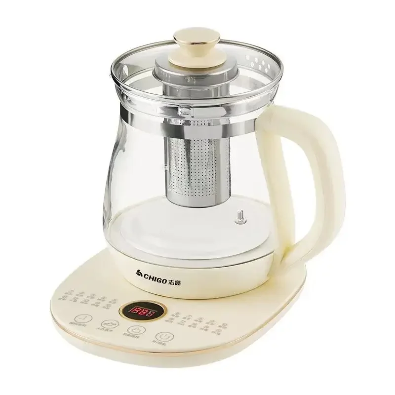 Multifunctional Health Kettle, Household Large-capacity Water Kettle, Can Be Booked To Cook Tea, High Borosilicate Glass Kettle 6