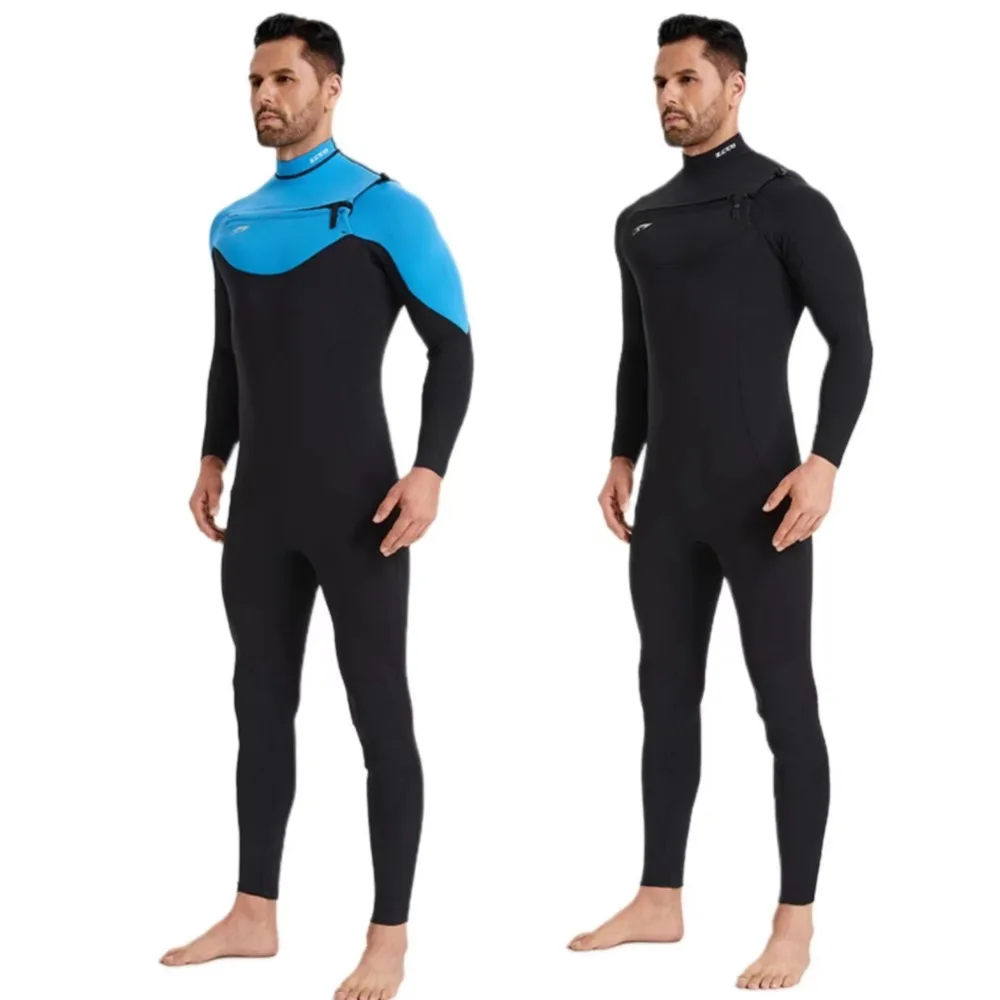 Men Women Neoprene Wetsuits 3/2MM Surf Suit Snorkel Swimwear Winter High elasticity Rash Guards Spearfishing Scuba Diving