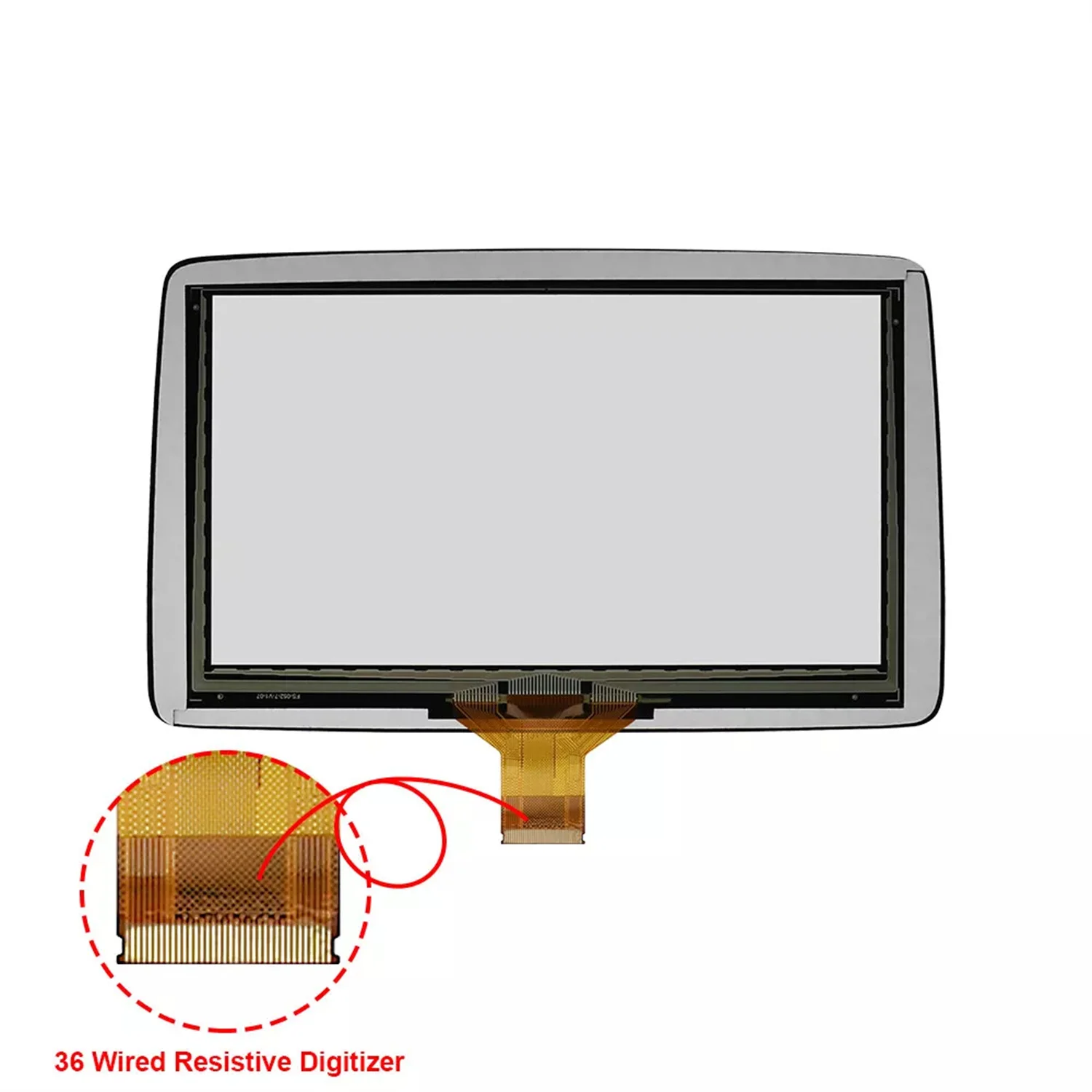 Digitalizador de pantalla táctil de 7 pulgadas para coche TM070RDZ38, accesorios para coche, pantalla de repuesto para navegación por Radio Mazda 3 CX-3 MX-5 3