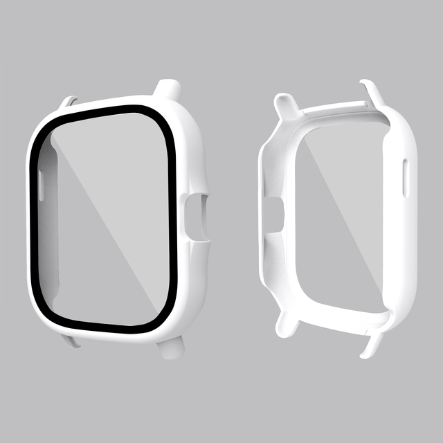 Film Cover Case for Huami Amazfit GTS 2 Screen Protector Full Coverage Glass Full Cover Bumper case for Amazfit GTS 2
