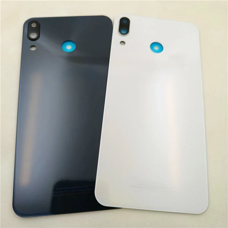 

New For Asus Zenfone 5 2018 ZE620KL 5Z ZS620KL Glass Battery Back Cover Replacement Parts With Camera Lens