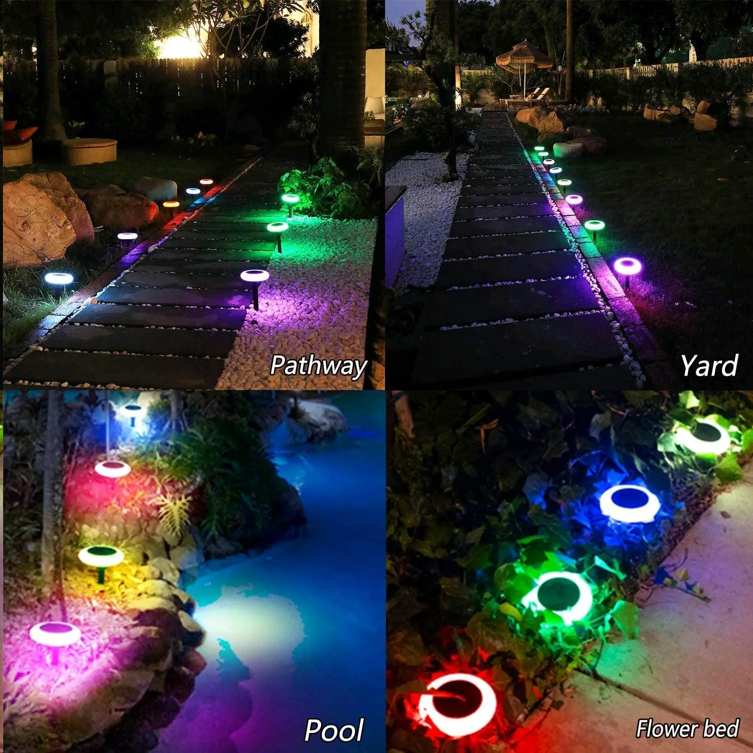 Outdoor Solar Lawn Lights Solar Power Lamps LED Garden Lighting Waterproof Landscape Lamp For Yard Stair Street Solar Lights best solar light for home