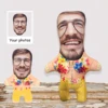 Custom 3D Animal Shape Ugly Pillows,Personalized 3D Human Head Photo Portrait Pillow,Funny Custom Pet Dog Cat Weird Pillow 4