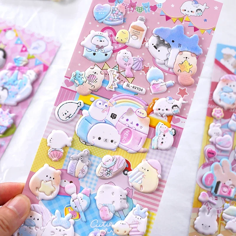 thumbnail image 2 of 600+ Cute Mini Puffy Stickers For Children And Adults - 3D 2 of 13