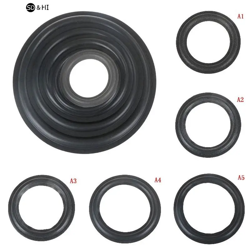 Hot 4/5/6/8/10 Inch Woofer Speaker Repair Parts Accessories Foam Edge Folding Ring Subwoofer