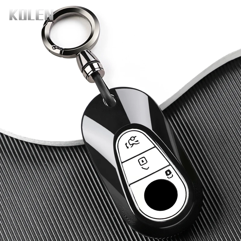 Premium TPU Car Remote Key Case Cover for Mercedes Benz - Durable Protection Shell