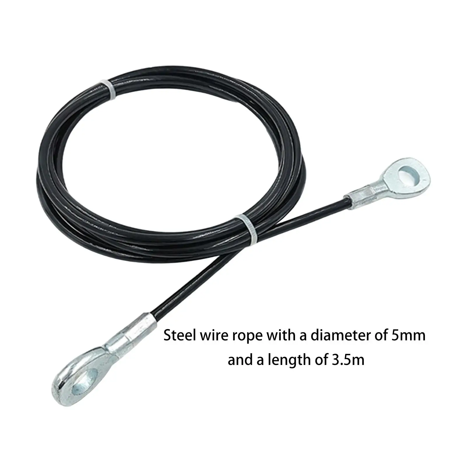 Home Gym Cable 5mm Steel Wire Rope Lifting Equipment Fitness Extension Cable 6